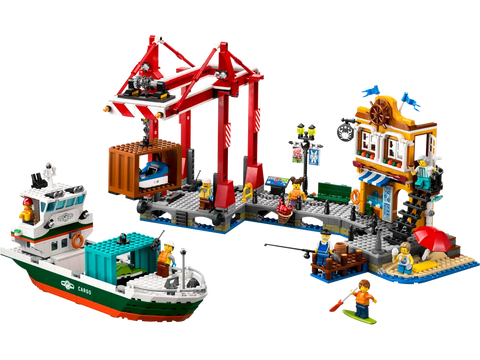 LEGO My City Seaside Harbor with Cargo Ship 60422