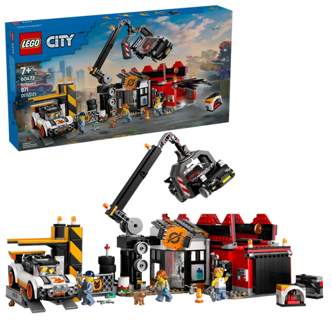 LEGO City Scrapyard with Cars 60472