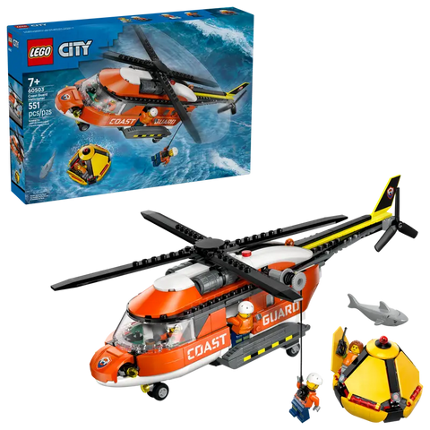 LEGO City Exploration Coast Guard Helicopter 60503