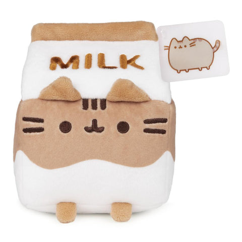 GUND Pusheen Chocolate Milk Sip Plush, 6 in.
