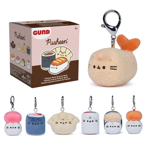 Pusheen Bento Surprise Plush Blind Box, 3 in