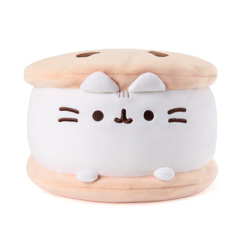 GUND Pusheen Cookie Ice Cream Sandwich Squisheen, 11 in