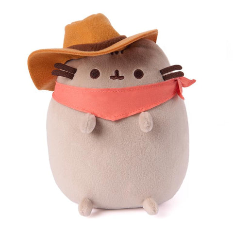 GUND Pusheen Cowboy Squisheen, 6 in