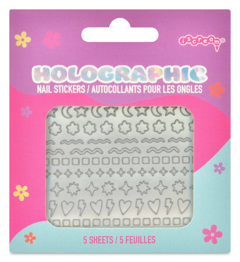 iScream Holographic Nail Stickers