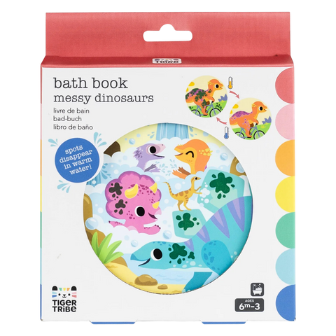 Bath Book - Messy Dinosaurs