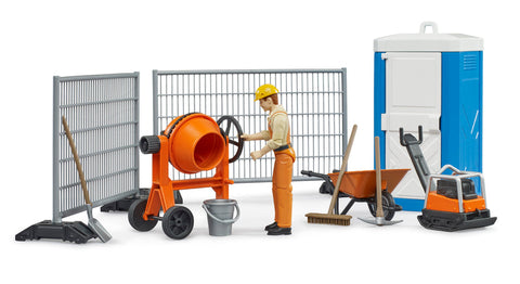 Bruder 62008 bworld Construction Site Set