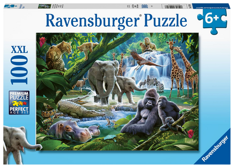 Ravensburger Jungle Animals 100 Pc Puzzle