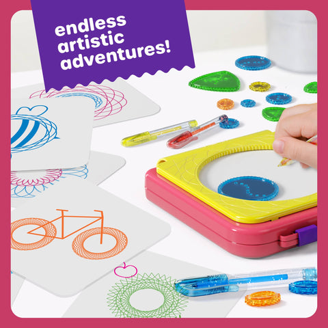 Spiral Art Kit for Kids - Craft Set for Girls & Boys