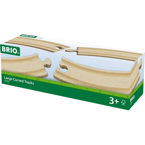 Brio Large Curved Tracks 33342