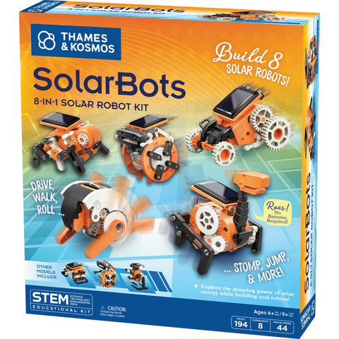 Thames & Kosmos SolarBots: 8-in-1 Solar Robot Kit
