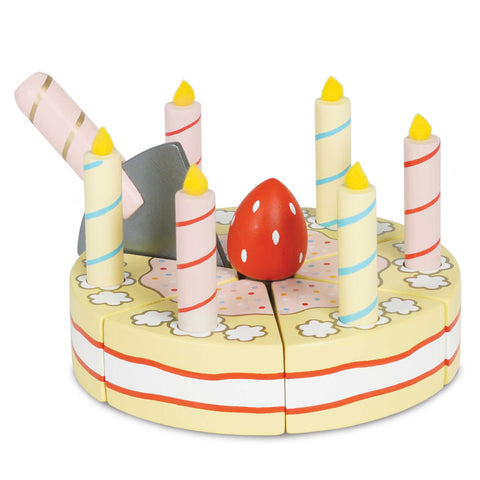 Le Toy Van Sliceable Birthday Cake & Candles