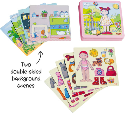 HABA Dress-Up Doll Lilli Magnetic Game