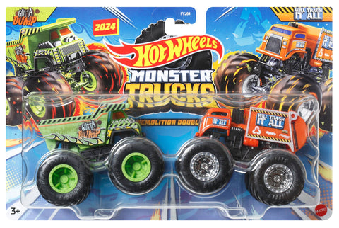 Mattel Hot Wheels Demolition Doubles 2 pack