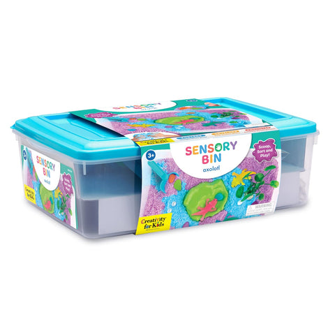 Creativity for Kids Sensory Bin Axolotl