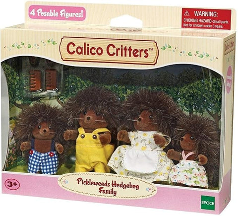 Calico Critters Hedgehog Family