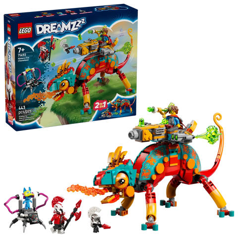 LEGO DREAMZzz Mateo's Fire Chameleon 71492