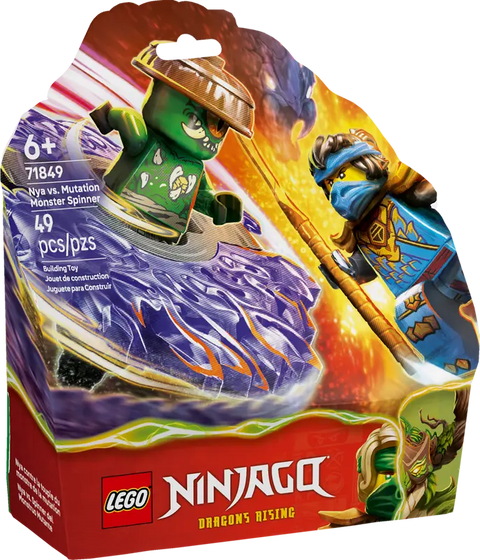 LEGO Ninjago Nya vs. Mutation Monster Spinner 71849