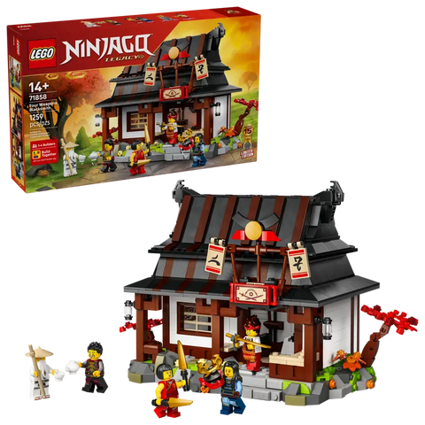LEGO Ninjago Four Weapons Blacksmith 15th Anniversary 71858