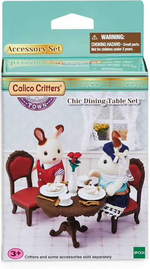 Calico Critters Chic Dining Table Set