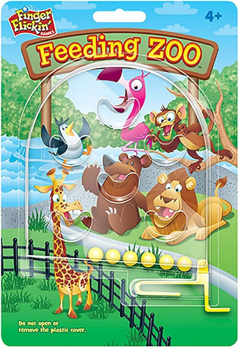 PlayMonster Finger Flickin' Feeding Zoo Handheld Game