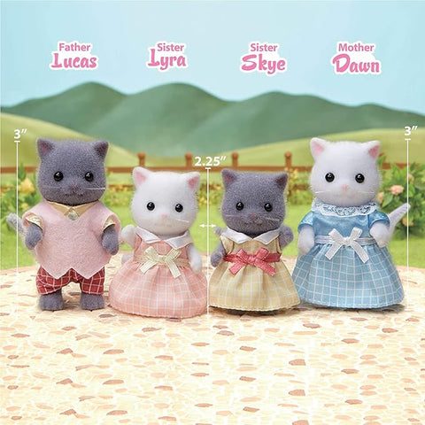 Calico Critters Persian Cat Family