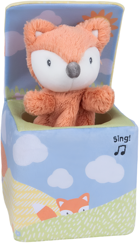Gund Fox In A Box Animated Plush