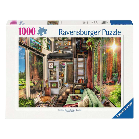 Ravensburger Redwood Forest Tiny House 1000 Pc Puzzle