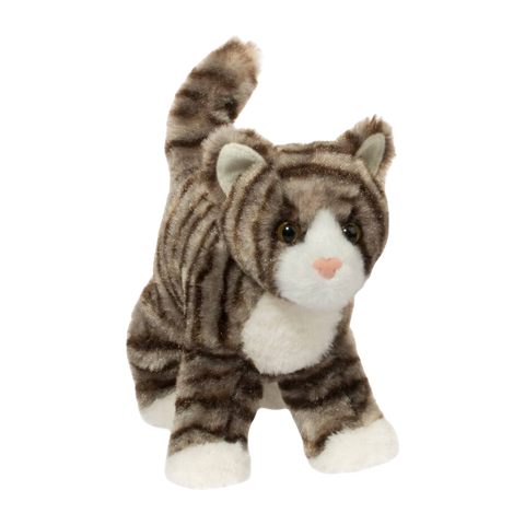 Douglas Zigby Gray Striped Cat