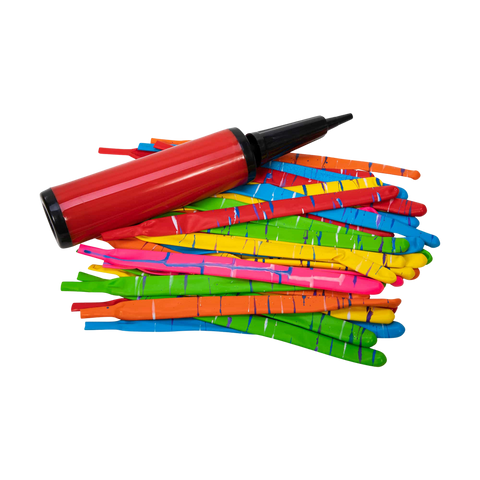 Rocket Balloons with Pump