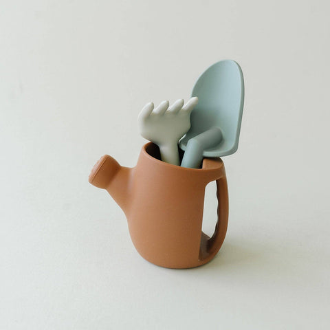 Terracotta Silicone Garden Set 