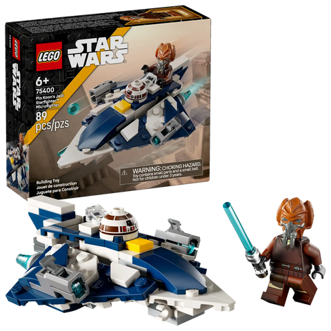 LEGO Star Wars Plo Koon's Jedi Starfighter Microfighter 75400