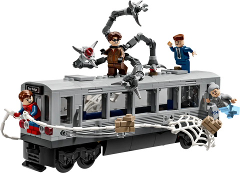 LEGO Super Heroes Marvel Spider-Man vs. Doc Ock Subway Train Scene 76321