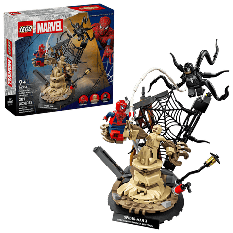 LEGO Super Heroes Marvel Epic Battle: Spider-Man vs. Sandman 76334