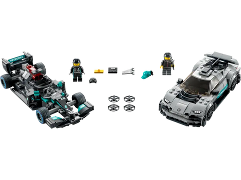 LEGO Speed Champions Mercedes-AMG F1 W12 E Performance & Mercedes-AMG Project One 76909