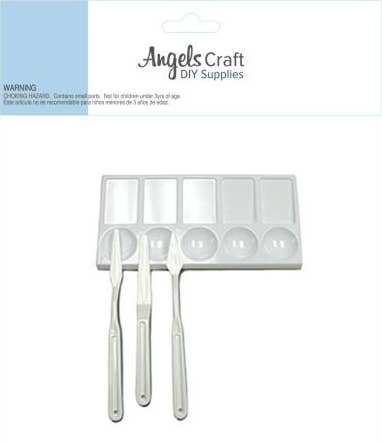 Paint Palettes, various shapes, sizes, and materials