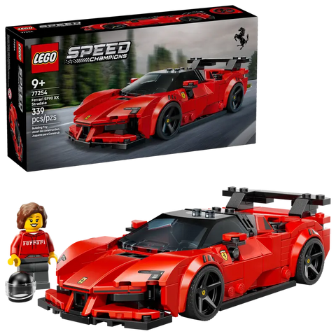 LEGO Speed Champions Ferrari SF90 XX Stradale Sports Car 77254 – Poppy's