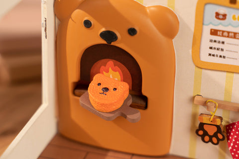 DIY Miniature House Kit: Teddy's Breadbox