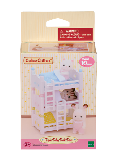 Calico Critters Triple Bunk Beds