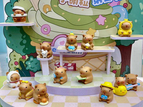 CAPYBARA MINIATURES VOL.1  FIGURINE BLIND BOX-12