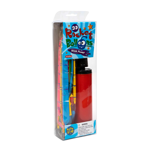 Rocket Balloons with Pump