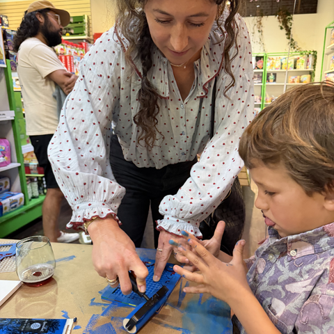Lego Print Making Workshop: Friday May 15th 3PM - 5PM