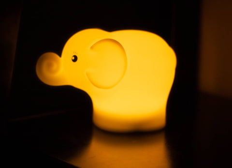 Lumipets® LED Elephant Night Light with Remote