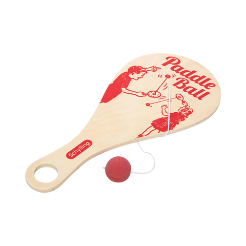 Schylling Paddle Ball Game Wood