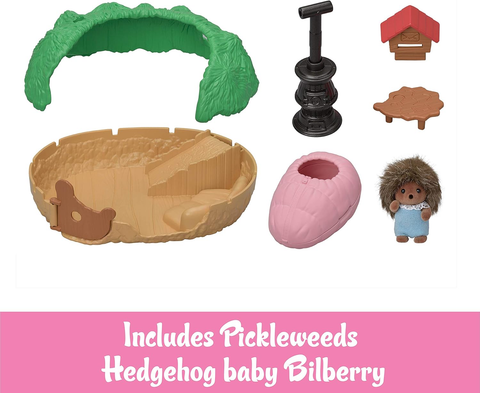 Calico Critters Baby Hedgehog Hideout