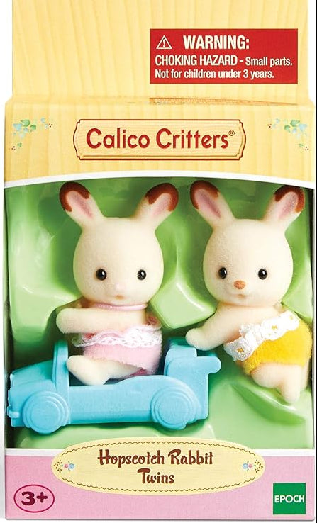 Calico Critters Chocolate Rabbit Twins