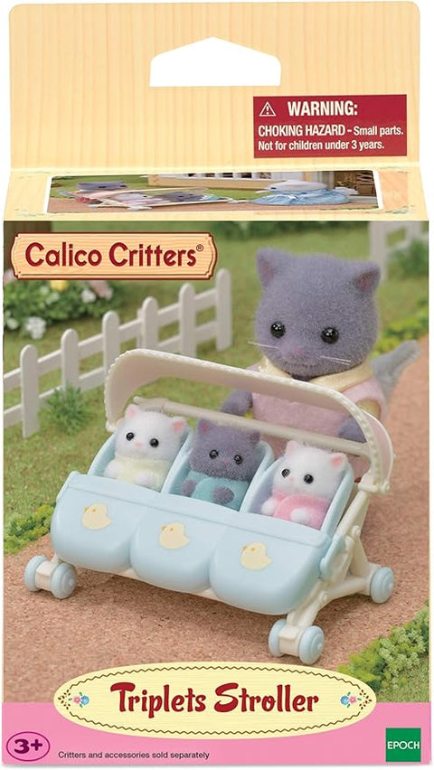 Calico Critters Triplets Stroller