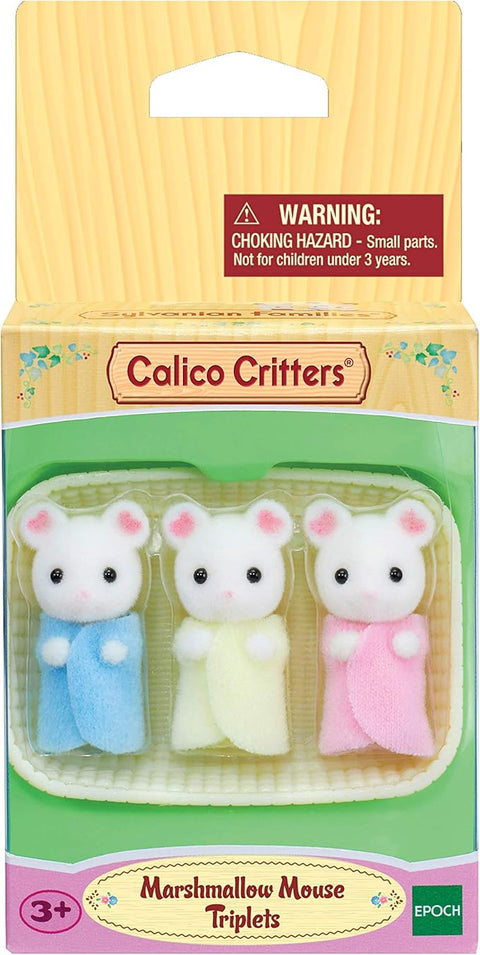 Calico Critters Marshmallow Mouse Triplets