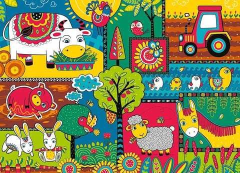 Ravensburger A Day at the Farm 60 Pc Puzzle