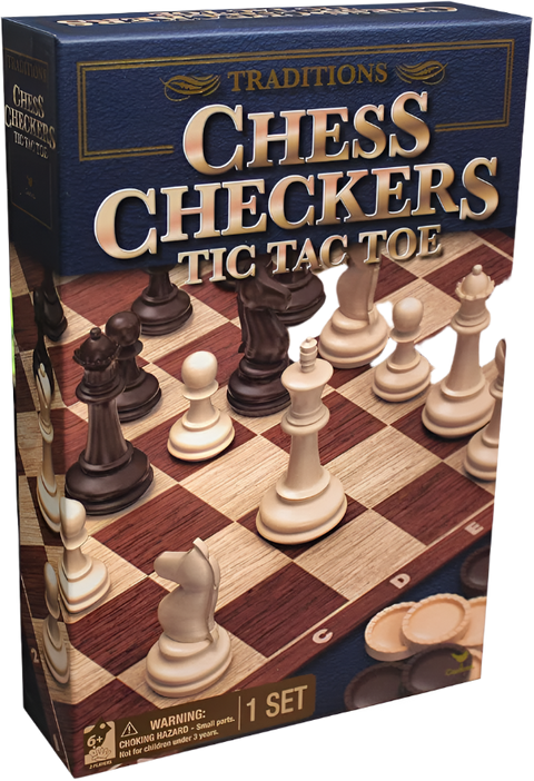 Spin Master Chess, Checkers, Tic Tac Toe