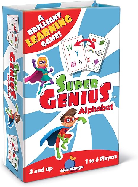 Blue Orange Super Genius Alphabet